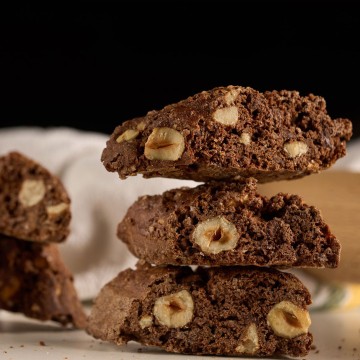 Cantucci Morbidi Cioccolato e Nocciola - 250gr